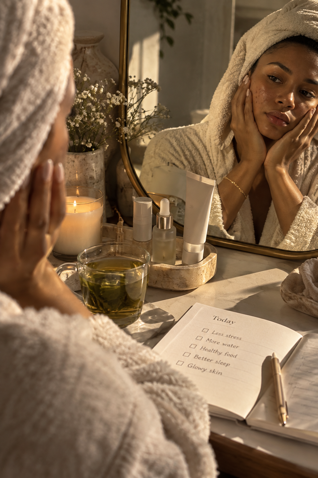 Glowy Skin van binnenuit #4 – Wat stress met je huid doet