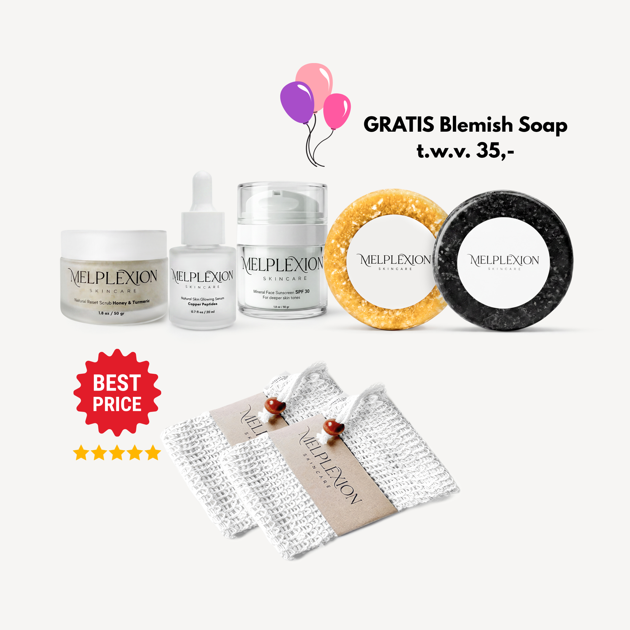(BUNDEL) Total Hyperpigmentation Package + extra Detox Soap