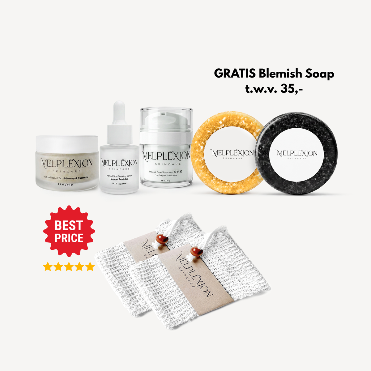 (BUNDEL) Total Hyperpigmentation Package + extra Detox Soap