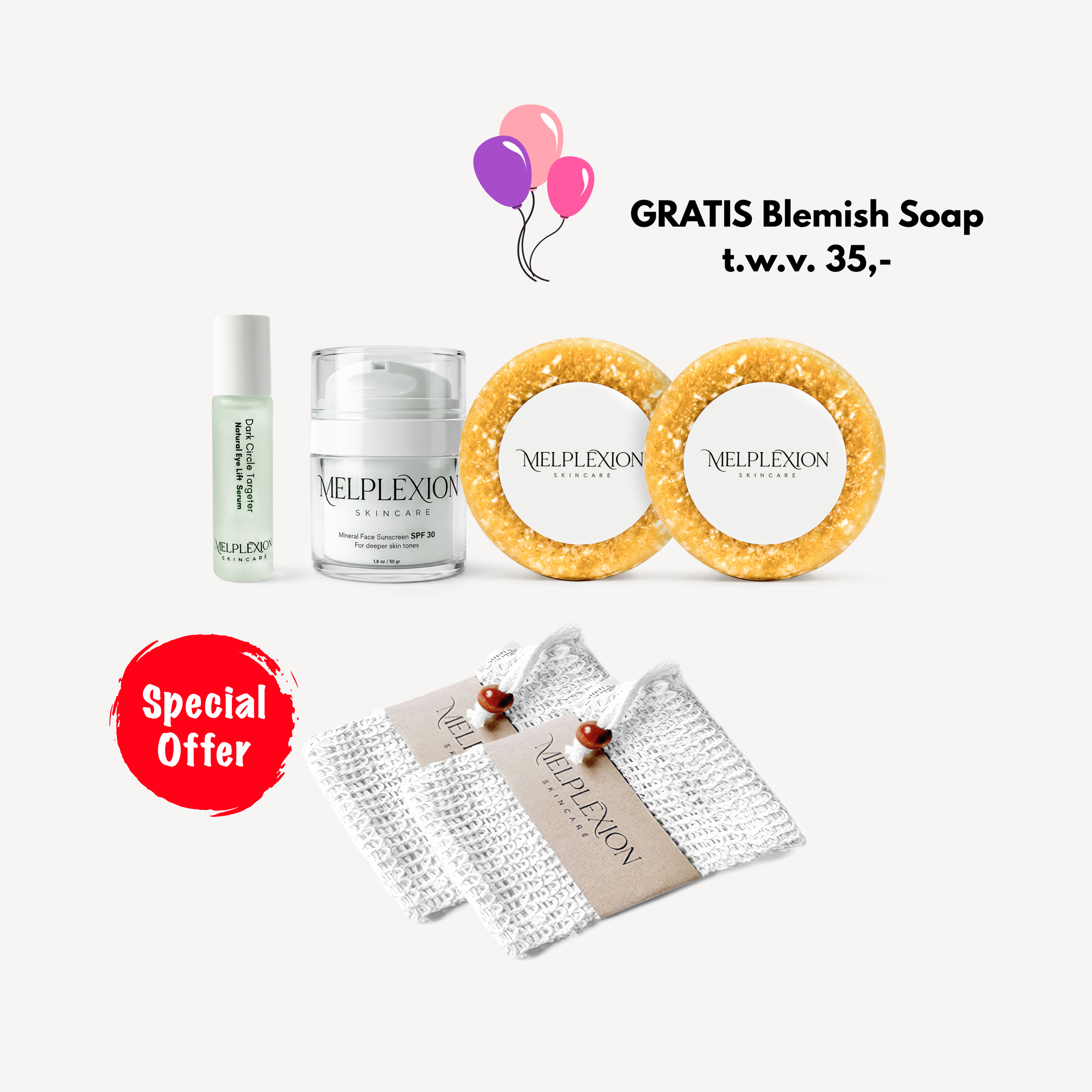 (BUNDEL DEAL) Total Dark Circle Package + Extra Blemish zeep