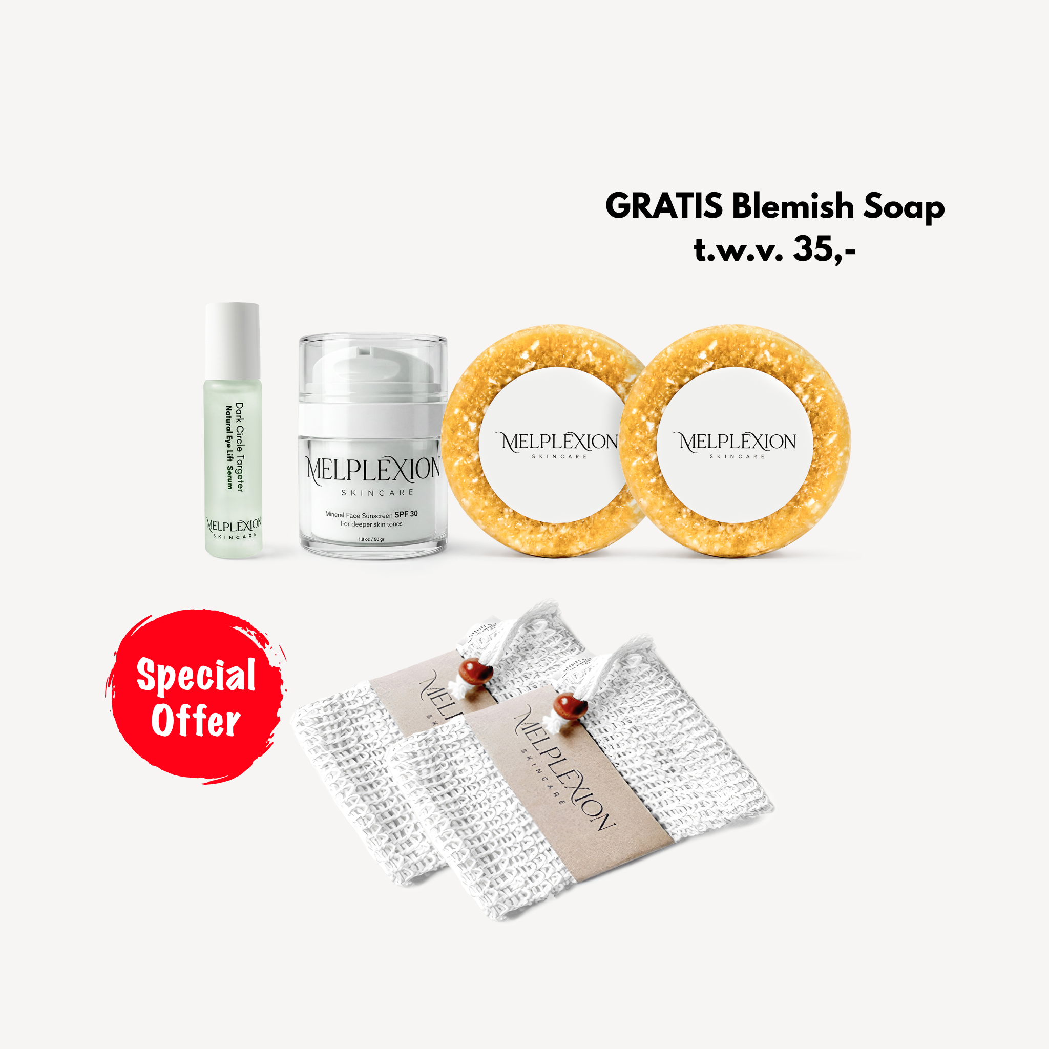 (BUNDEL DEAL) Total Dark Circle Package + Extra Blemish zeep
