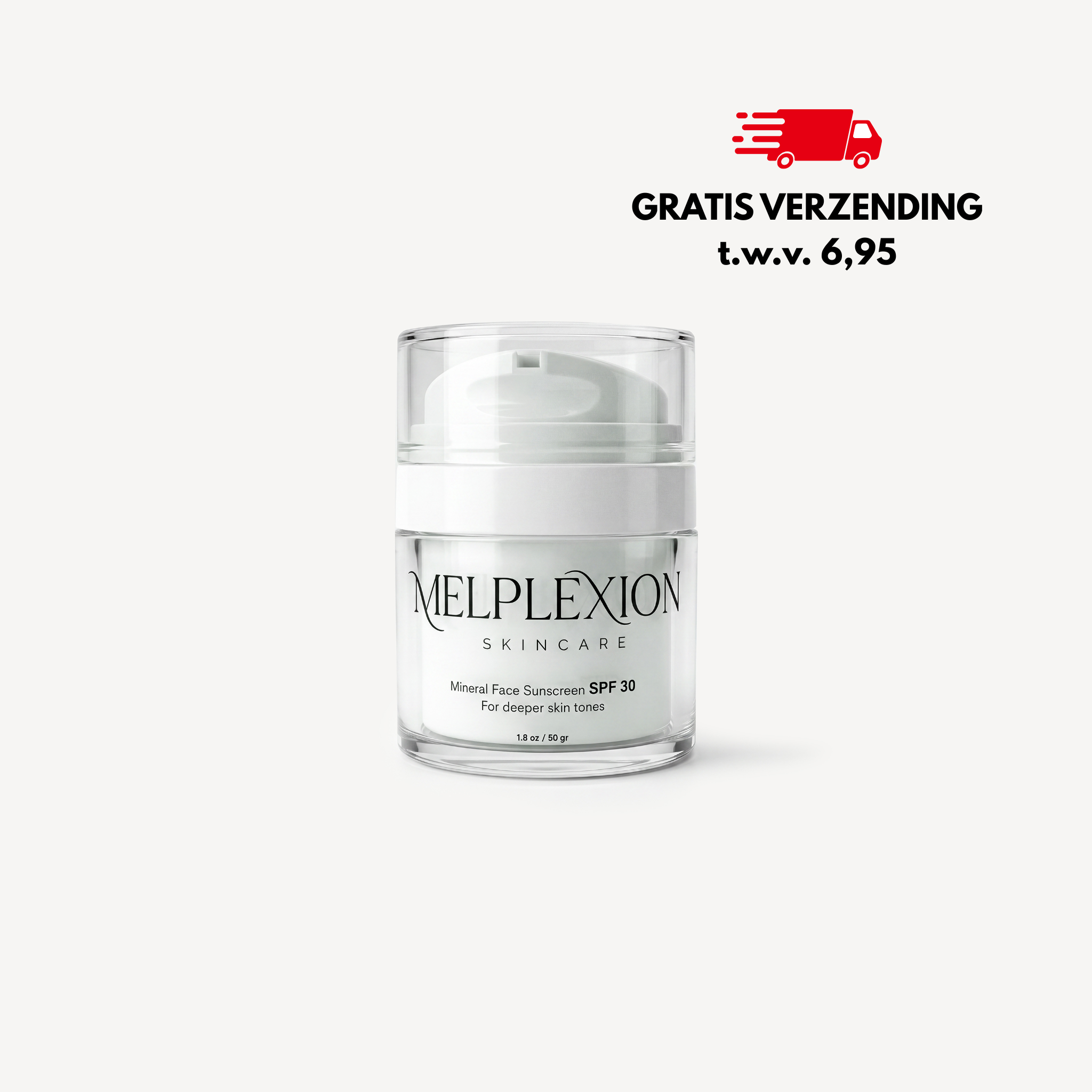 Melplexion Daycream - with SPF 30