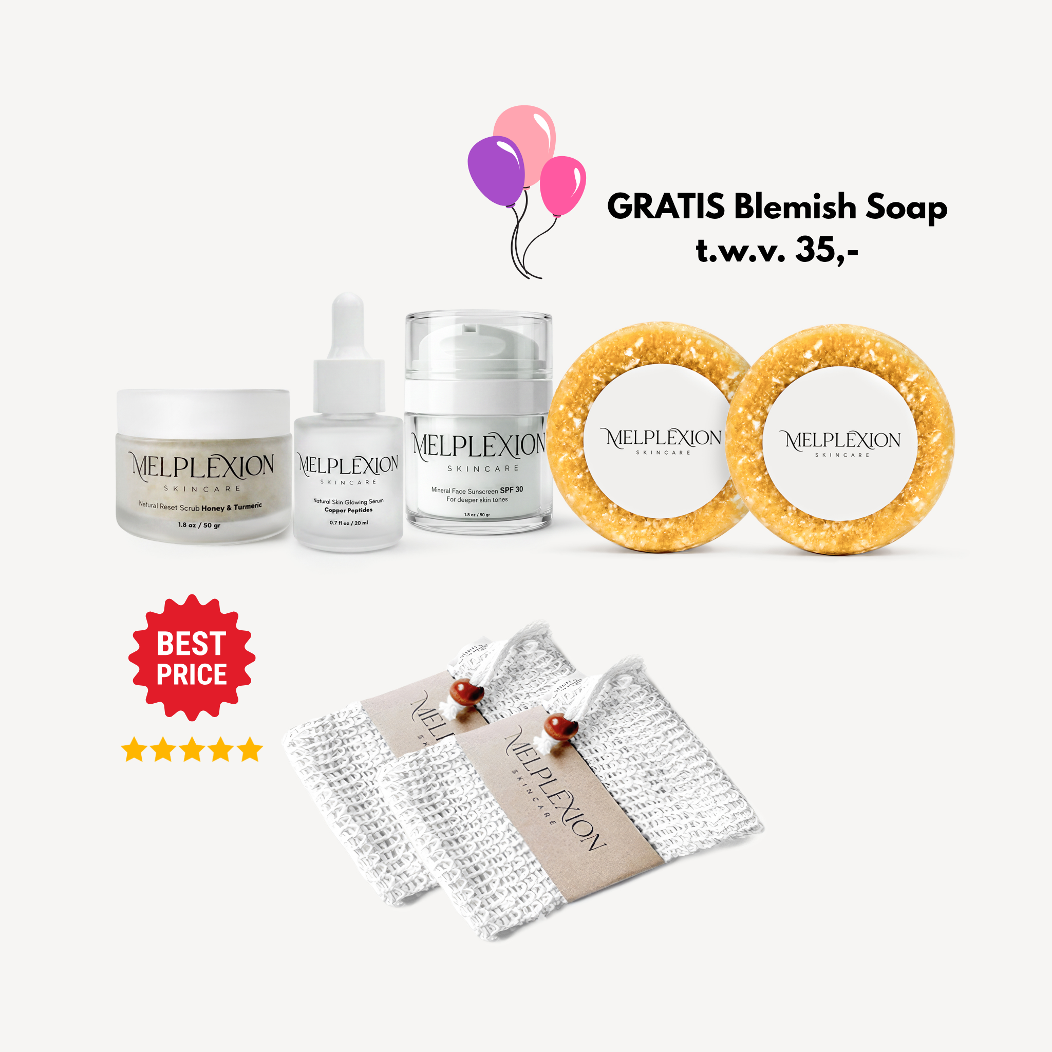 (BUNDEL) Total Bye Hyperpigmentation Package + extra Blemish Soap