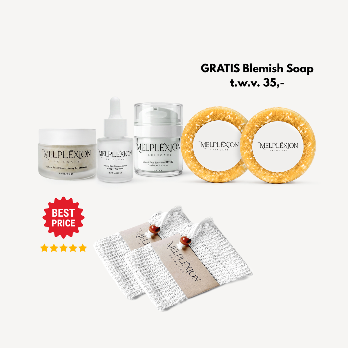 (BUNDEL) Total Bye Hyperpigmentation Package + extra Blemish Soap